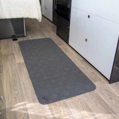 Anti Slip Absorbent Floor Mat - Long Runner - Grey - 2 PACK