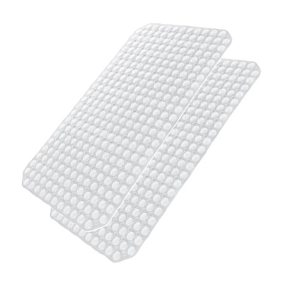 Conni Anti-Slip Shower Mat - Clear - 2 PACK