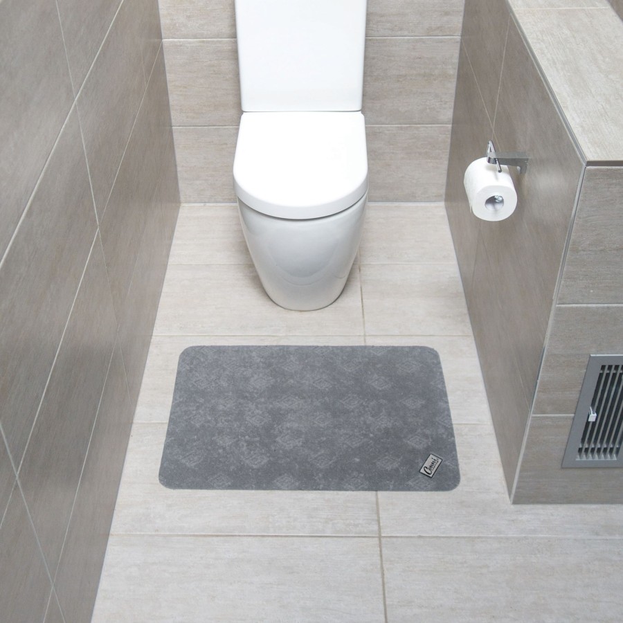 Absorbent and Waterproof Floor Mat - Compact - Grey