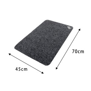 Absorbent and Waterproof Floor Mat - Compact - Marble