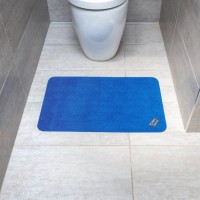 Absorbent and Waterproof Floor Mat - Compact - Royal Blue