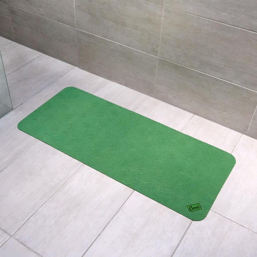 Anti Slip Absorbent Floor Mat - Mid Runner - Green