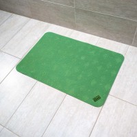 Anti Slip Absorbent Floor Mat - Classic - Green - 2 PACK