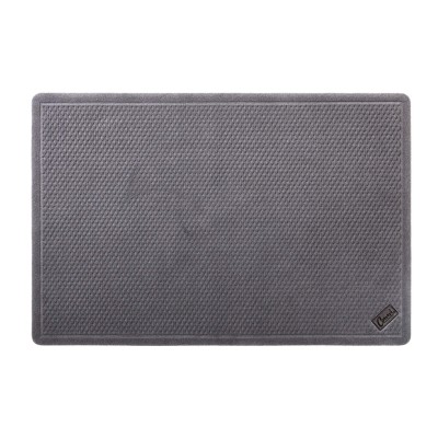 Anti-Slip and Absorbent Floor Mat - Waffle - Grey 
