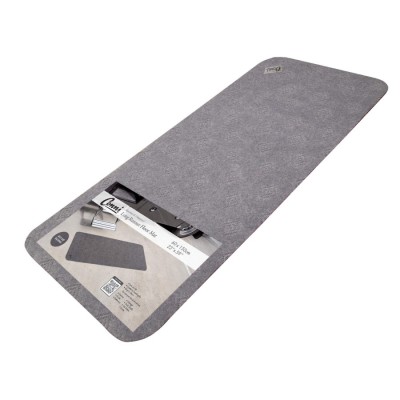 Anti Slip Absorbent Floor Mat - Long Runner - Grey