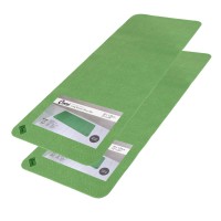 Anti Slip Absorbent Floor Mat - Long Runner - Green - 2 PACK