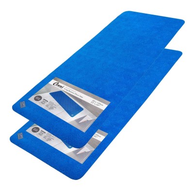 Anti Slip Absorbent Floor Mat - Long Runner - Royal Blue - 2 PACK