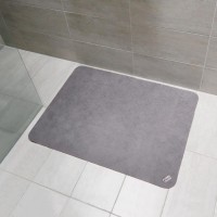 Anti Slip Absorbent Floor Mat - Double Classic - Grey