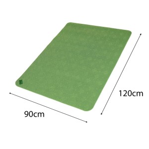 Anti Slip Absorbent Floor Mat - Double Classic - Green