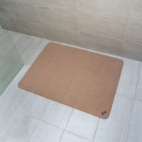 Anti Slip Absorbent Floor Mat - Double Classic - Pebble