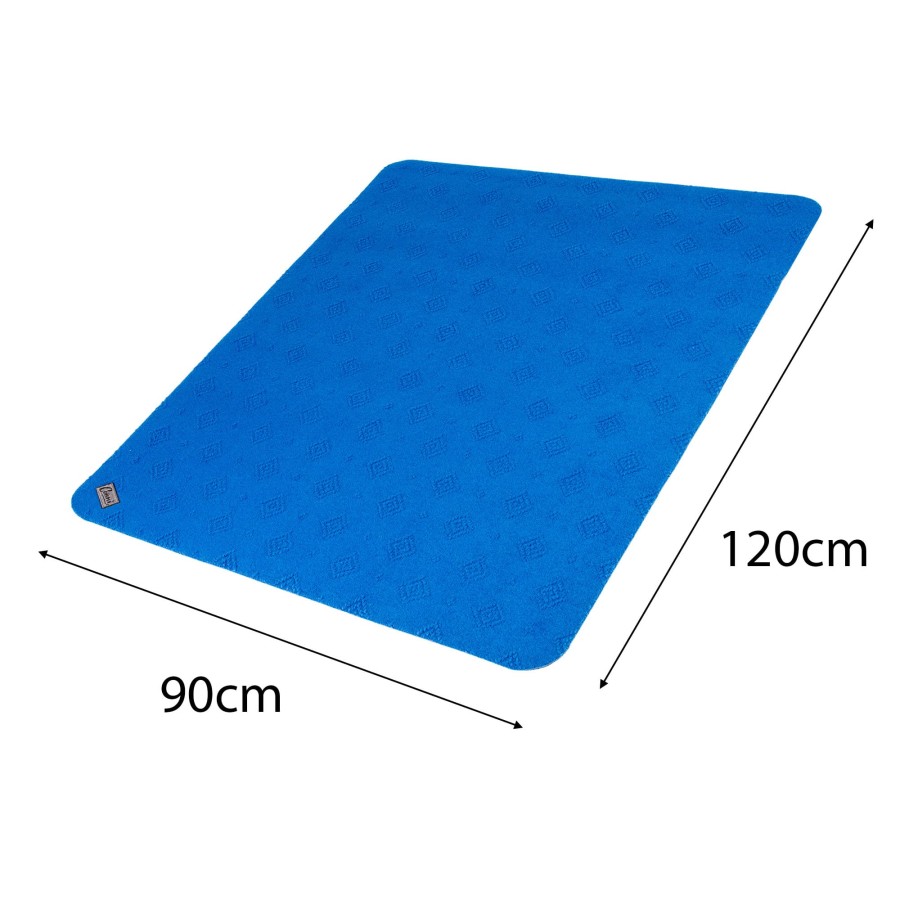 Anti Slip Absorbent Floor Mat - Double Classic - Royal Blue