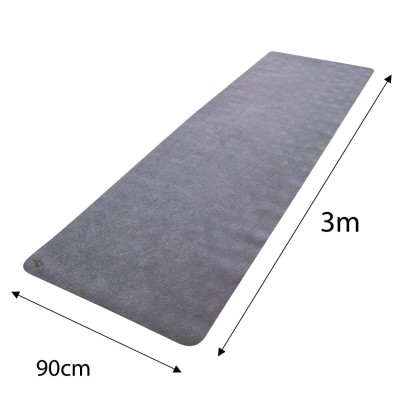 Anti Slip Absorbent Floor Mat - Marathon Runner - Grey