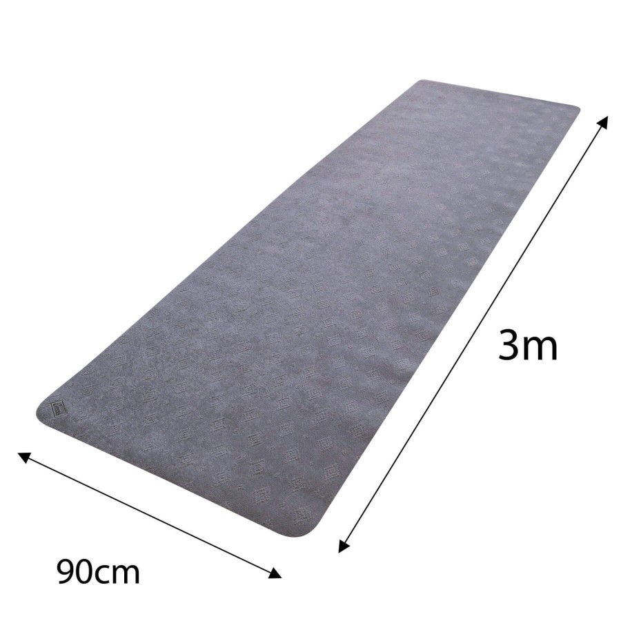 Anti Slip Absorbent Floor Mat - Marathon Runner - Grey