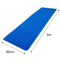 Anti Slip Absorbent Floor Mat - Marathon Runner - Royal Blue