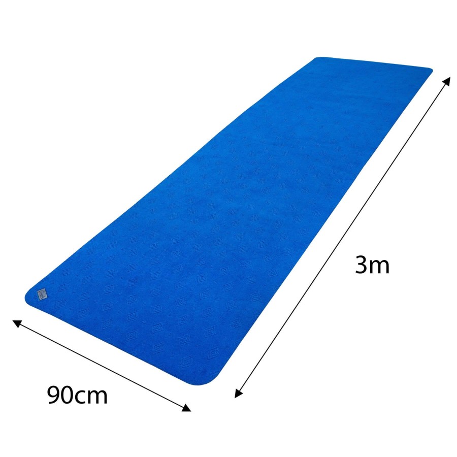 Anti Slip Absorbent Floor Mat - Marathon Runner - Royal Blue