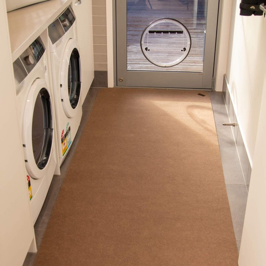 Anti Slip Absorbent Floor Mat - Marathon Runner - Pebble