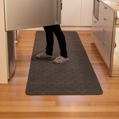 Anti-Slip Floor Mat Marathon Runner - Grey