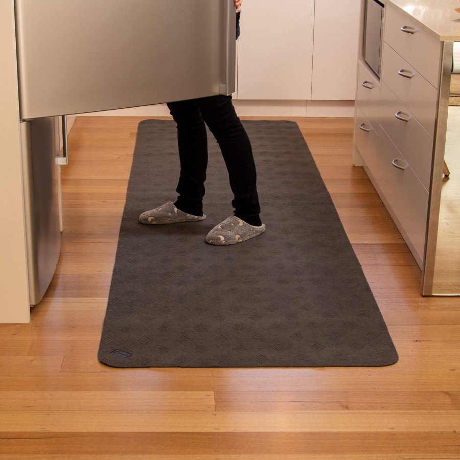 Anti-Slip Floor Mat Marathon Runner - Grey